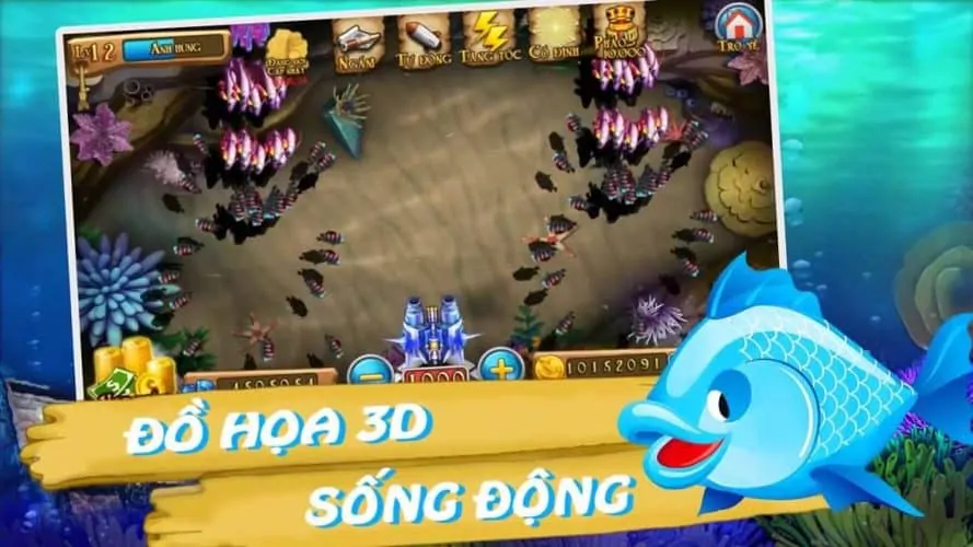 Game bắn cá online 4 người chơi với hàng nghìn phần thưởng