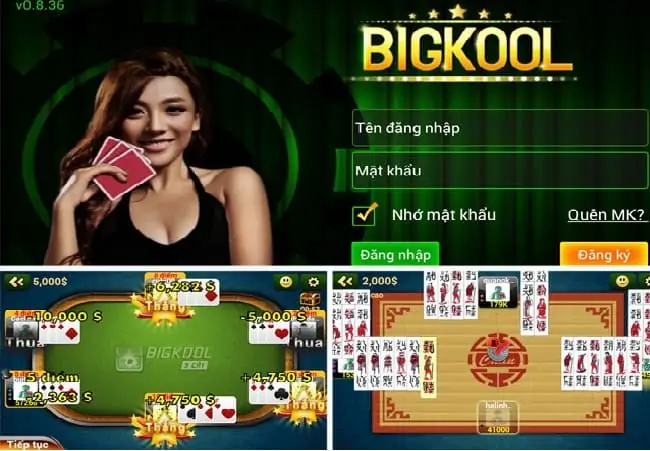 Tải game đánh bài bigkool – chơi game thỏa thích trên smartphone