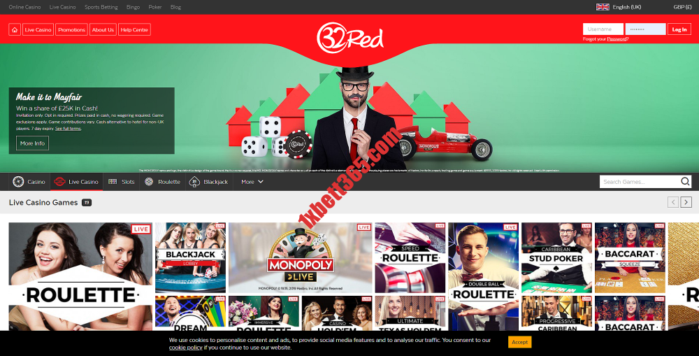 Play the Greatest You Real money Ports away from 2025 32Red casino UK livecasino 1